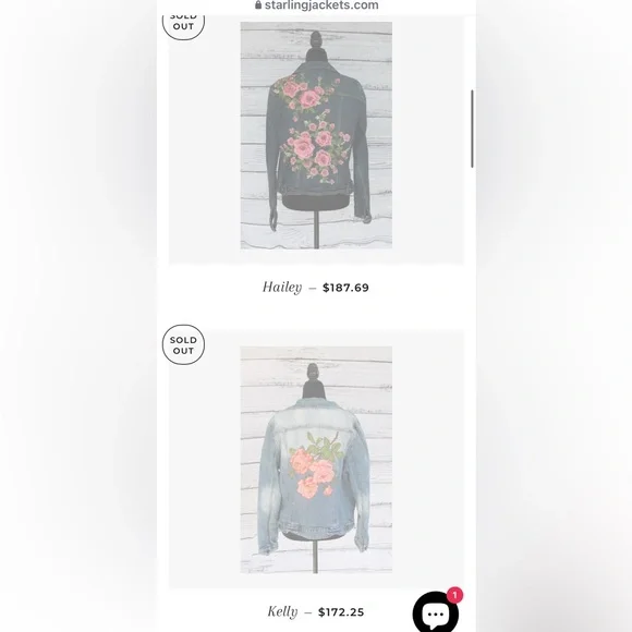 Starling Jackets Reworked Embroidered Denim Jacket - Picture 12 of 14